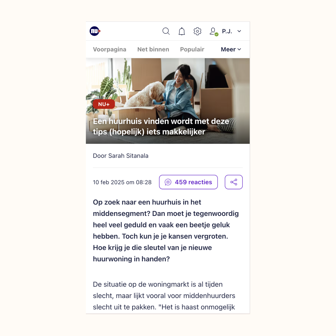 Stekkies makes finding rentals easy